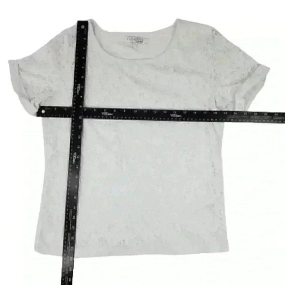 Company Ellen Tracy Womens Blouse Size Large Short - Picture 6 of 6